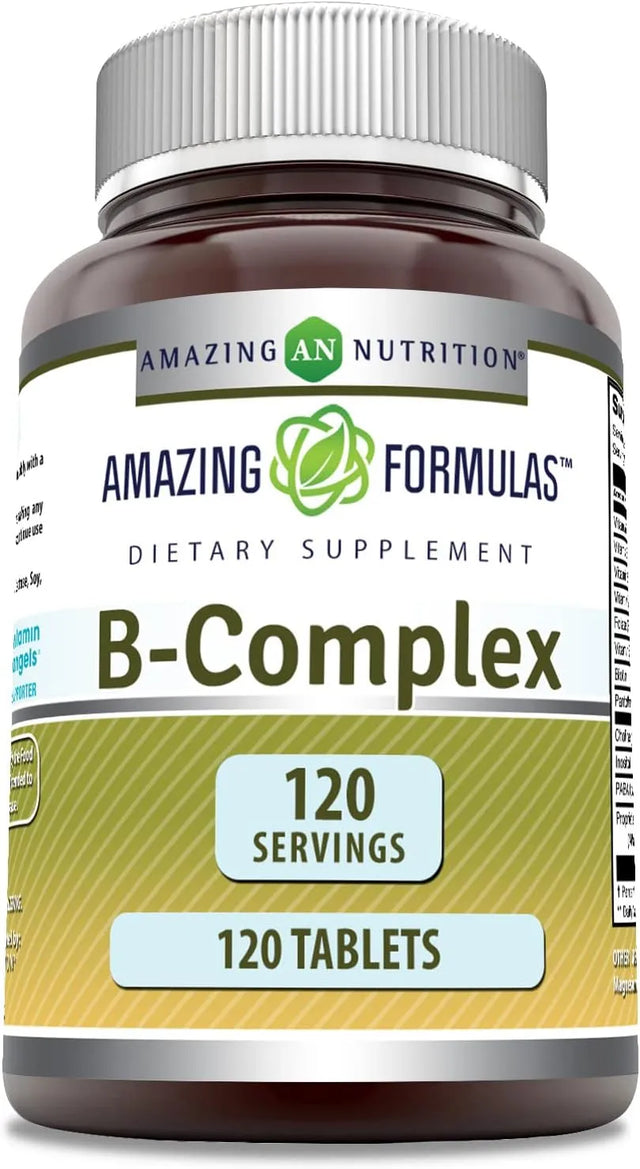 AMAZING FORMULAS - Amazing Formulas Vitamin B Complex 120 Tabletas - The Red Vitamin MX - Suplementos Alimenticios - {{ shop.shopifyCountryName }}