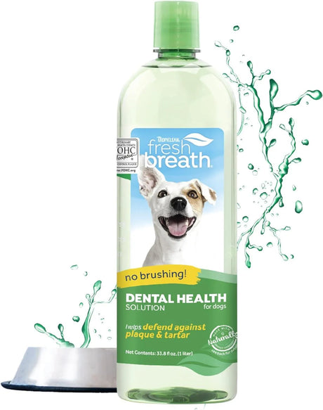 TROPICLEAN - TropiClean Fresh Breath Original 1 Lt. - The Red Vitamin MX - Cuidado Dental Para Perros - {{ shop.shopifyCountryName }}