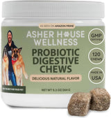 ASHER HOUSE WELLNESS - ASHER HOUSE WELLNESS Probiotics Digestive Chew for Dogs 120 Masticables - The Red Vitamin MX - Probióticos Para Perros - {{ shop.shopifyCountryName }}
