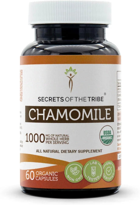 SECRETS OF THE TRIBE - Secrets of the Tribe Chamomile 60 Capsulas - The Red Vitamin MX - Suplementos Alimenticios - {{ shop.shopifyCountryName }}