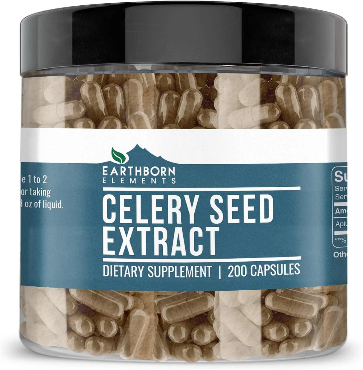 EARTHBORN ELEMENTS - Earthborn Elements Celery Seed Extract 200 Capsulas - The Red Vitamin MX - Suplementos Alimenticios - {{ shop.shopifyCountryName }}