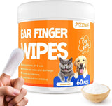 NEENCE - NEENCE Ear Finger Wipes for Dogs & Cats Unscented 60 Toallitas - The Red Vitamin MX - Cuidado Del Oído De Perros - {{ shop.shopifyCountryName }}