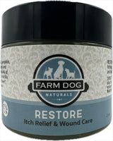 Farm Dog Naturals Restore Wound Care and Itch Relief Salve for Dogs 2 Oz.