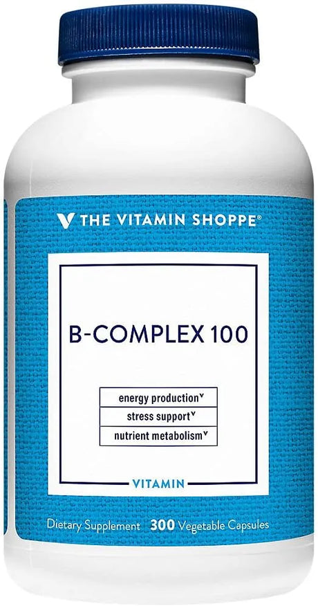 THE VITAMIN SHOPPE - The Vitamin Shoppe B-Complex 100 300 Capsulas - The Red Vitamin MX - Suplementos Alimenticios - {{ shop.shopifyCountryName }}