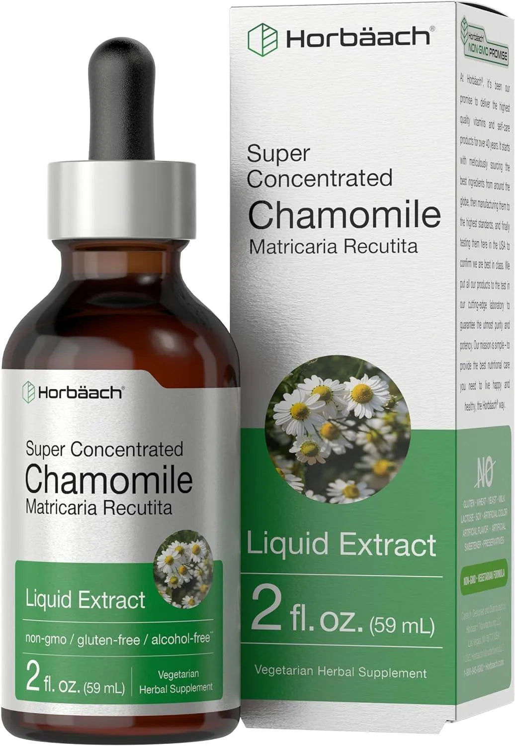 HORBAACH - Horbaach Chamomile Extract Liquid 2 Fl.Oz. - The Red Vitamin MX - Suplementos Alimenticios - {{ shop.shopifyCountryName }}