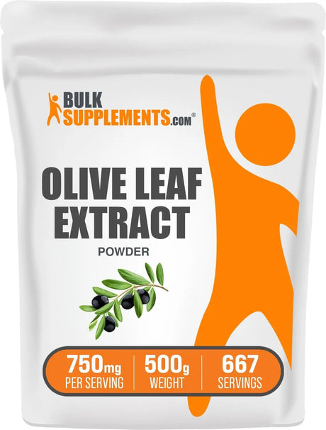 BULK SUPPLEMENTS - Bulk Supplements Olive Leaf Extract Powder 500Gr. - The Red Vitamin MX - Suplementos Alimenticios - {{ shop.shopifyCountryName }}