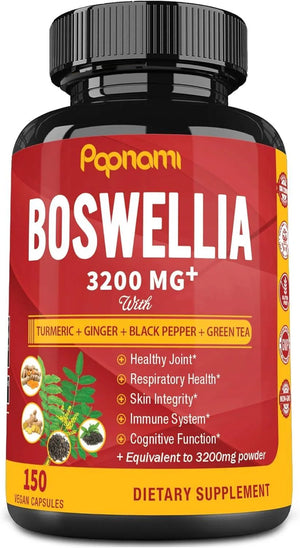 PAPNAMI - Papnami Boswellia Serrata Extract 3200Mg. 150 Capsulas - The Red Vitamin MX - Suplementos Alimenticios - {{ shop.shopifyCountryName }}