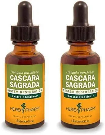 HERB PHARM - Herb Pharm Cascara Sagrada Liquid Extract 1 Fl.Oz. 2 Pack - The Red Vitamin MX - Suplementos Alimenticios - {{ shop.shopifyCountryName }}