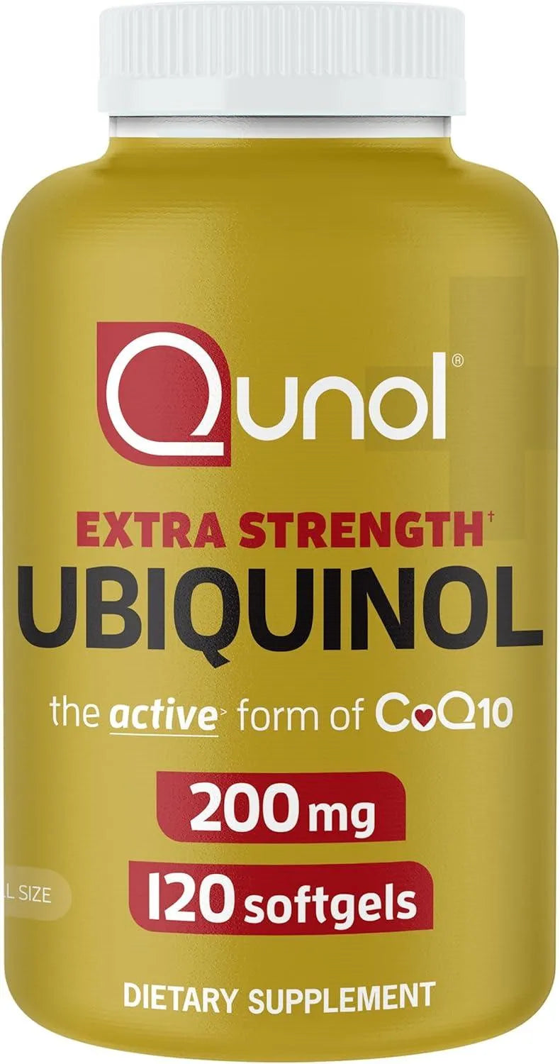 QUNOL - Qunol Ubiquinol CoQ10 200Mg. 120 Capsulas Blandas - The Red Vitamin MX - Suplementos Alimenticios - {{ shop.shopifyCountryName }}