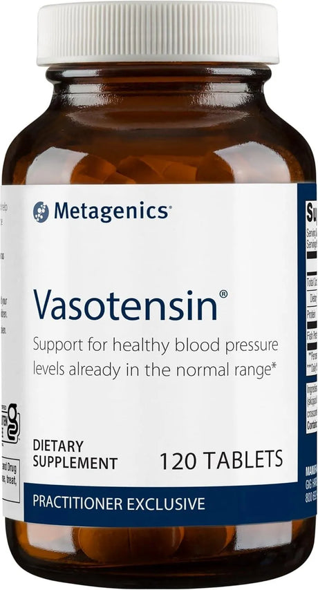 METAGENICS - Metagenics Vasotensin Supports Healthy Blood Pressure 120 Tabletas - The Red Vitamin MX - Suplementos Alimenticios - {{ shop.shopifyCountryName }}