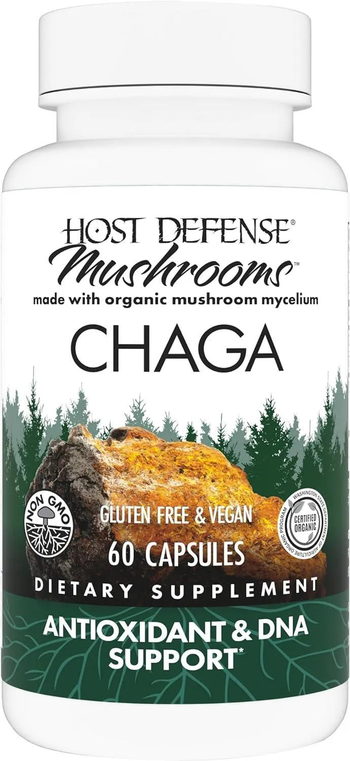 HOST DEFENSE - Host Defense Chaga 60 Capsulas - The Red Vitamin MX - Suplementos Alimenticios - {{ shop.shopifyCountryName }}