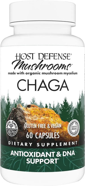 HOST DEFENSE - Host Defense Chaga 60 Capsulas - The Red Vitamin MX - Suplementos Alimenticios - {{ shop.shopifyCountryName }}