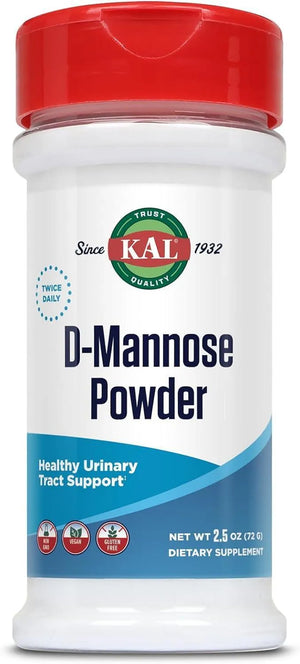 KAL - KAL D Mannose Powder 1600Mg. 72Gr. - The Red Vitamin MX - Suplementos Alimenticios - {{ shop.shopifyCountryName }}