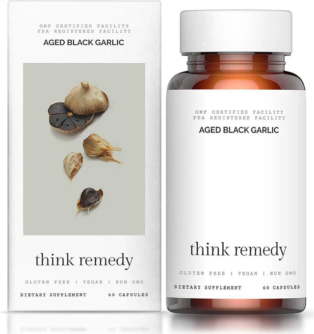 THINK REMEDY - Think Remedy Aged Black Garlic 60 Capsulas - The Red Vitamin MX - Suplementos Alimenticios - {{ shop.shopifyCountryName }}