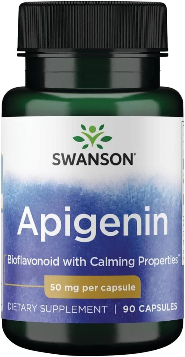 SWANSON - Swanson Apigenin 50Mg. 90 Capsulas - The Red Vitamin MX - Suplementos Alimenticios - {{ shop.shopifyCountryName }}