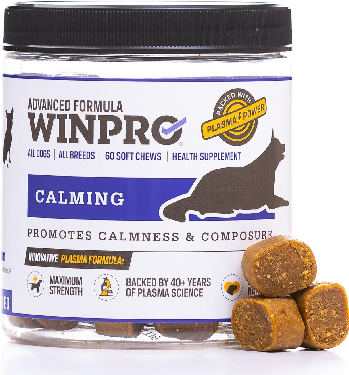 WINPRO Calming Chews for Dogs 60 Masticables