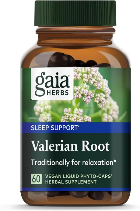 GAIA HERBS - Gaia Herbs Valerian Root 60 Capsulas - The Red Vitamin MX - Suplementos Alimenticios - {{ shop.shopifyCountryName }}