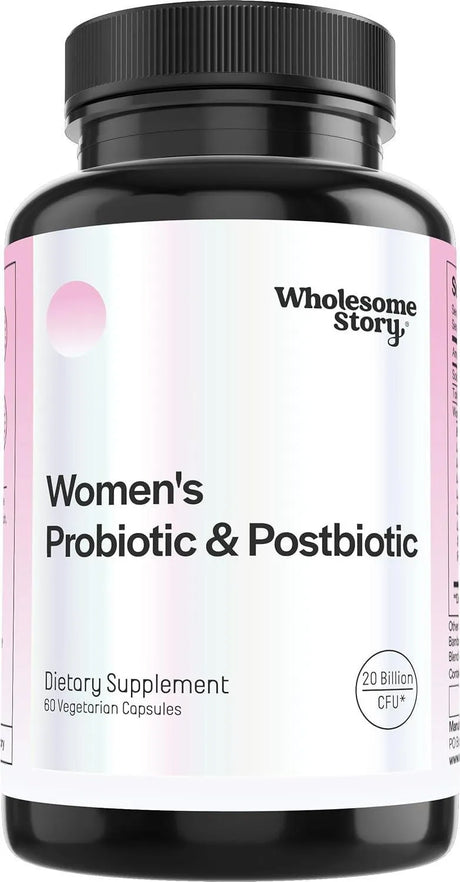 WHOLESOME STORY - Wholesome Story Postbiotic and Probiotics for Women 20 Billion CFU 60 Capsulas - The Red Vitamin MX - Suplementos Alimenticios - {{ shop.shopifyCountryName }}