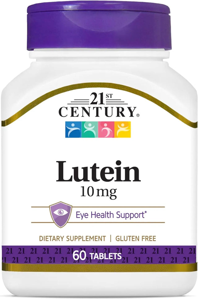 21ST CENTURY - 21st Century Lutein 10Mg. 60 Tabletas - The Red Vitamin MX - Suplementos Alimenticios - {{ shop.shopifyCountryName }}