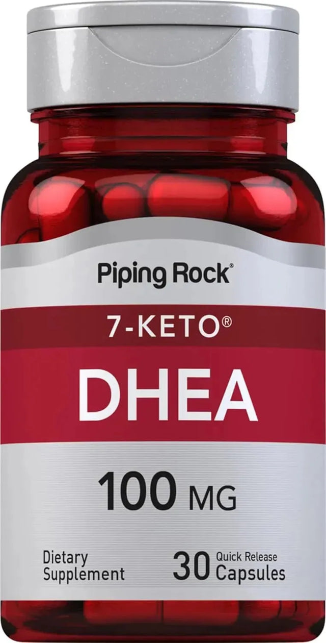 PIPING ROCK - Piping Rock 7 Keto DHEA 100Mg. 30 Capsulas - The Red Vitamin MX - Suplementos Alimenticios - {{ shop.shopifyCountryName }}