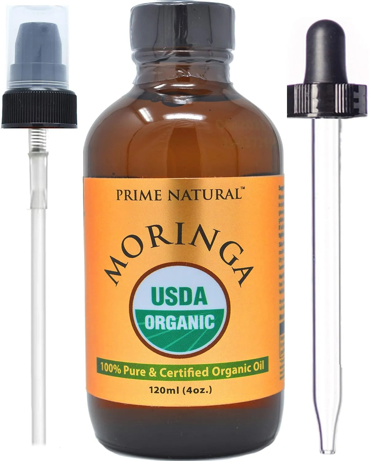 PRIME NATURAL - PRIME NATURAL Organic Moringa Oil 120Ml. - The Red Vitamin MX - Suplementos Alimenticios - {{ shop.shopifyCountryName }}