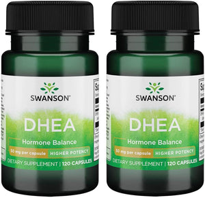 Swanson DHEA - Natural Supplement 50Mg. 240 Capsulas - The Red Vitamin MX - Suplementos Alimenticios - SWANSON