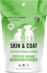 OM - Om Mushroom Matrix Pet Canine Skin & Coat 100Gr. - The Red Vitamin MX - Suplementos Herbales Para Perros - {{ shop.shopifyCountryName }}