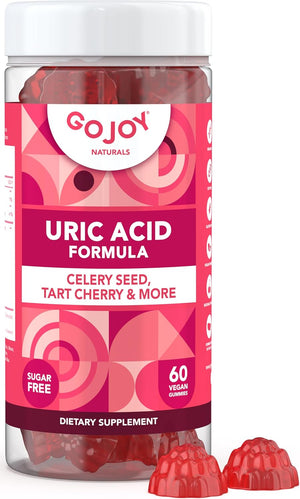 GOJOY Uric Acid Support Formula for Adults Tart Cherry Gummies with Celery Seed Extract 60 Gomitas