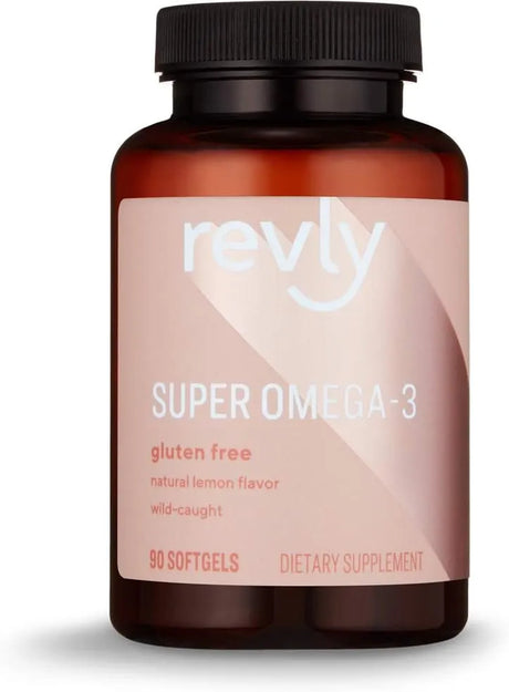 REVLY - Revly Super Omega-3 Wild-Caught Fish Oil 1280Mg. 90 Capsulas Blandas - The Red Vitamin MX - Suplementos Alimenticios - {{ shop.shopifyCountryName }}