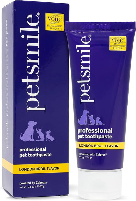 PETSMILE - Petsmile Professional Pet Toothpaste London Broil Flavor 2.5 Oz. - The Red Vitamin MX - Cuidado Dental Para Perros - {{ shop.shopifyCountryName }}