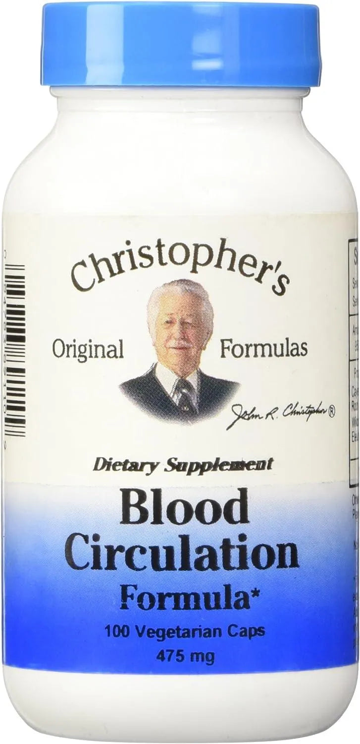 CHRISTOPHER´S - Dr. Christopher Blood Circulation Formula 100 Capsulas - The Red Vitamin MX - Suplementos Alimenticios - {{ shop.shopifyCountryName }}