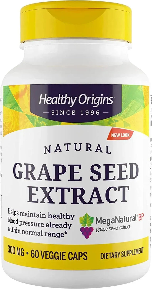 HEALTHY ORIGINS - Healthy Origins MegaNatural BP-Grape Seed Extract 300Mg. 60 Capsulas - The Red Vitamin MX - Suplementos Alimenticios - {{ shop.shopifyCountryName }}