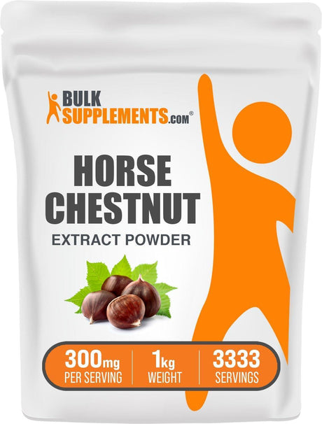 BULK SUPPLEMENTS - Bulk Supplements Horse Chestnut Extract Powder 1 Kg. - The Red Vitamin MX - Suplementos Alimenticios - {{ shop.shopifyCountryName }}