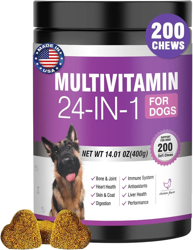 TTLXBL - TTLXBL 24-in-1 Dog Vitamins 200 Masticables - The Red Vitamin MX - Multivitamínicos Para Perros - {{ shop.shopifyCountryName }}