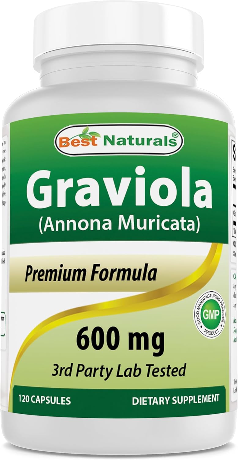 Best Naturals Graviola 600Mg. 120 Capsulas