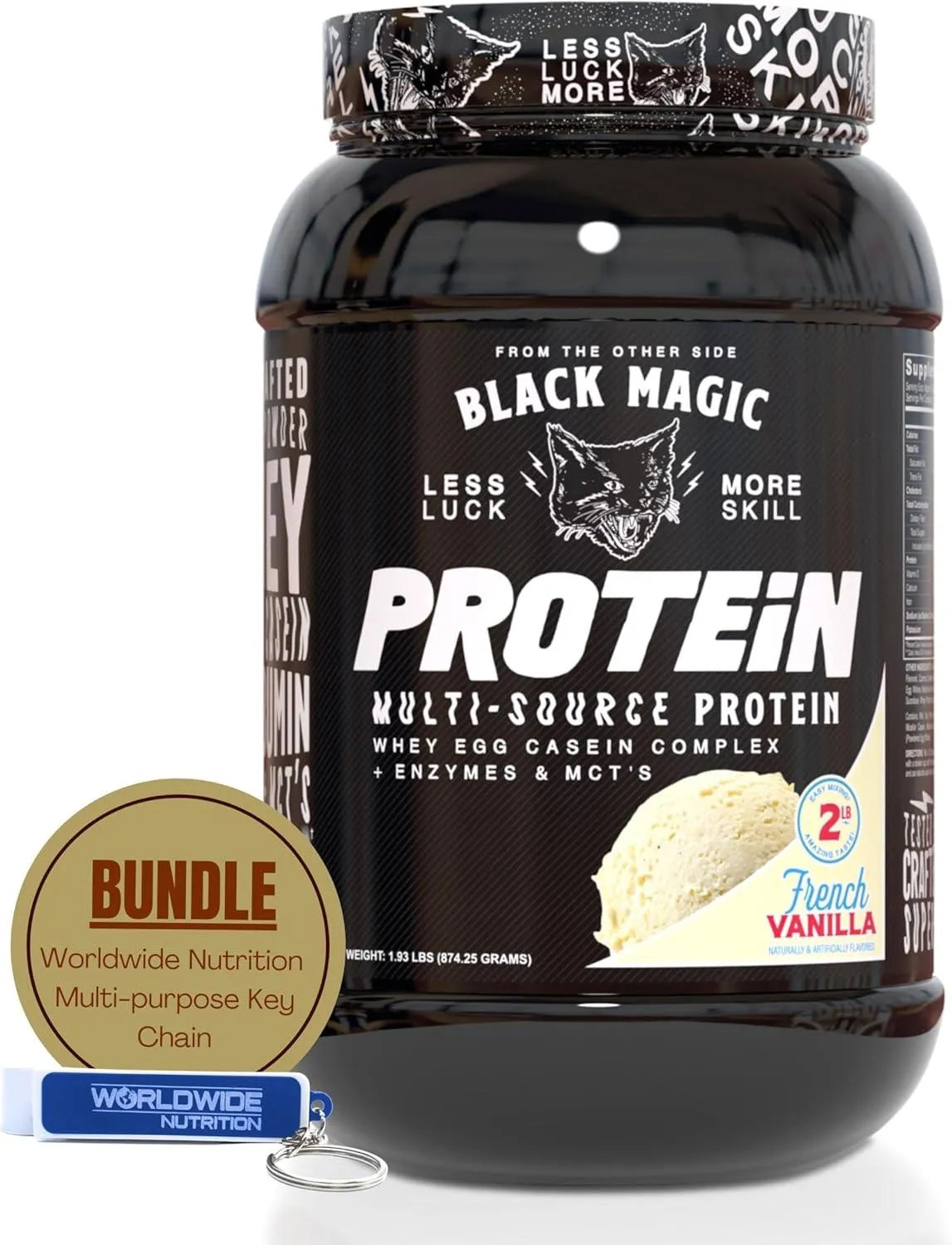 BLACK MAGIC - Black Magic Multi-Source Protein Powder French Vanilla 874Gr. - The Red Vitamin MX - Suplementos Alimenticios - {{ shop.shopifyCountryName }}