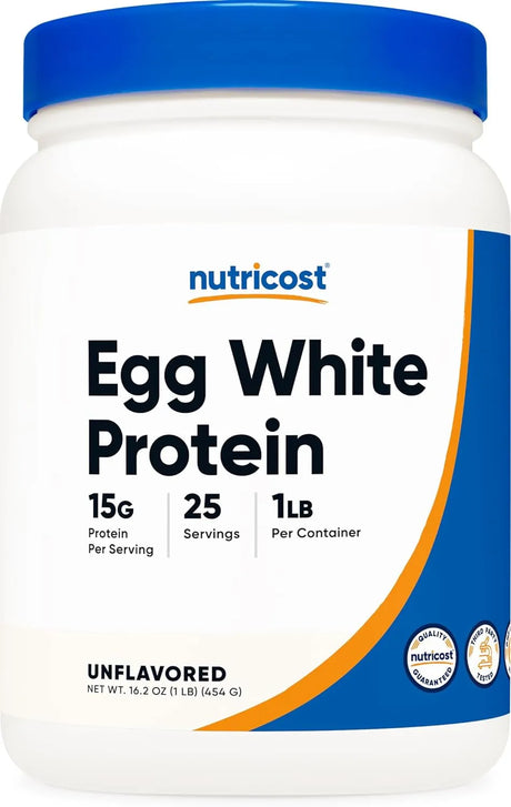 NUTRICOST - Nutricost Egg White Protein Powder 454Gr. - The Red Vitamin MX - Suplementos Alimenticios - {{ shop.shopifyCountryName }}