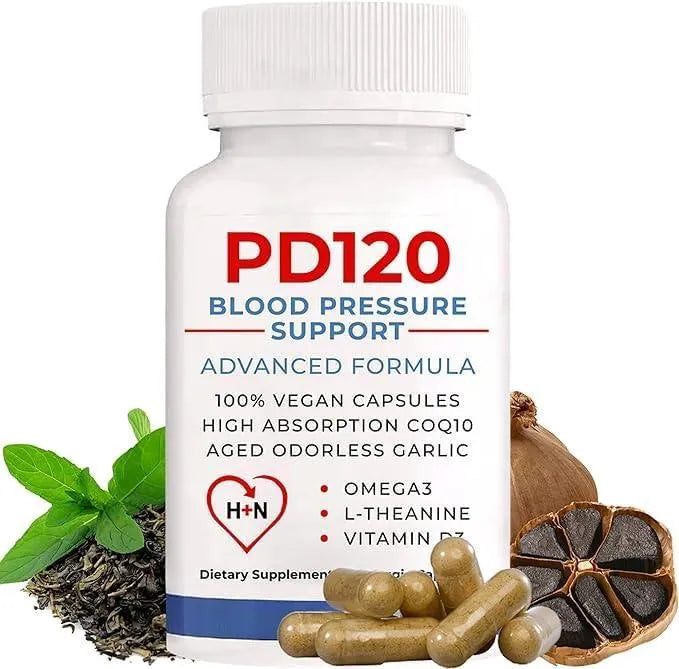 PD120 - PD120 Blood Pressure Support 60 Capsulas - The Red Vitamin MX - Suplementos Alimenticios - {{ shop.shopifyCountryName }}