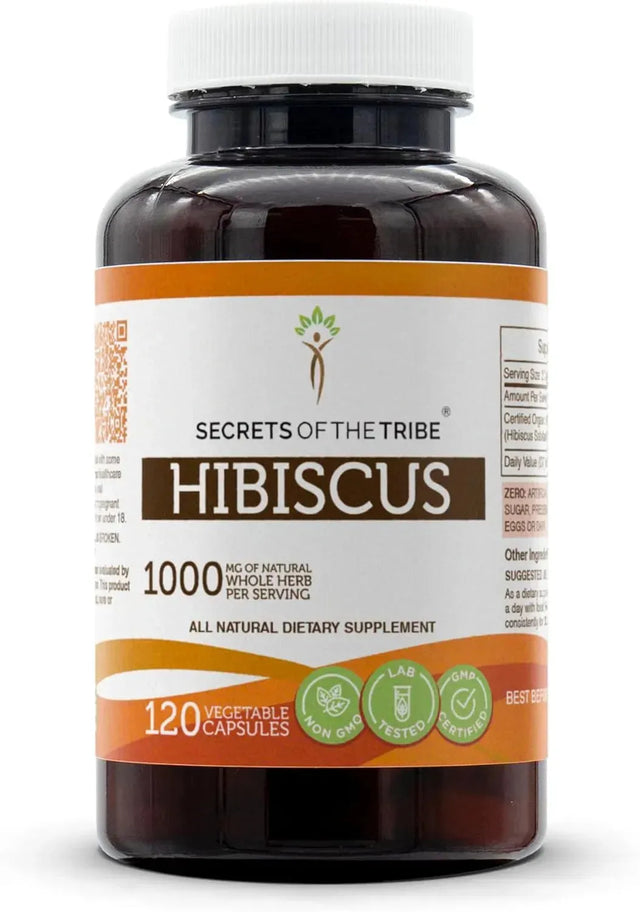 SECRETS OF THE TRIBE - Secrets of the Tribe Hibiscus 1000Mg. 120 Capsulas - The Red Vitamin MX - Suplementos Alimenticios - {{ shop.shopifyCountryName }}