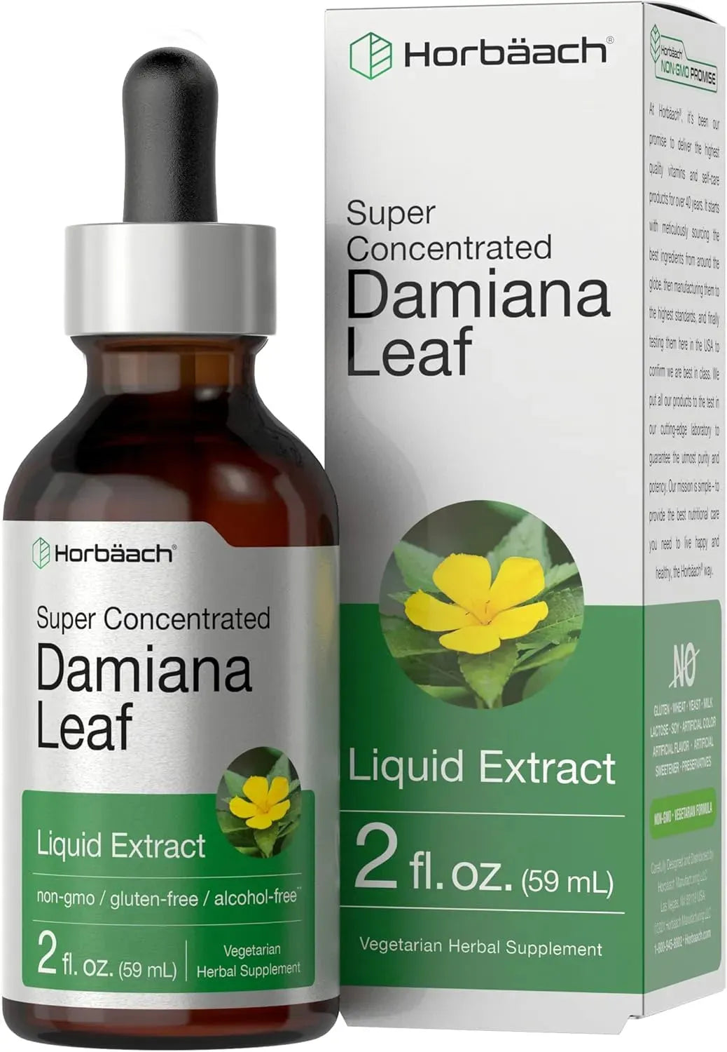 HORBAACH - Horbaach Damiana Leaf Herb Tincture 2 Fl.Oz. - The Red Vitamin MX - Suplementos Alimenticios - {{ shop.shopifyCountryName }}