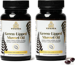 TURNER - TURNER New Zealand Green Lipped Omega-3 Mussel Oil 60 Capsulas Blandas 2 Pack - The Red Vitamin MX - Suplementos Alimenticios - {{ shop.shopifyCountryName }}