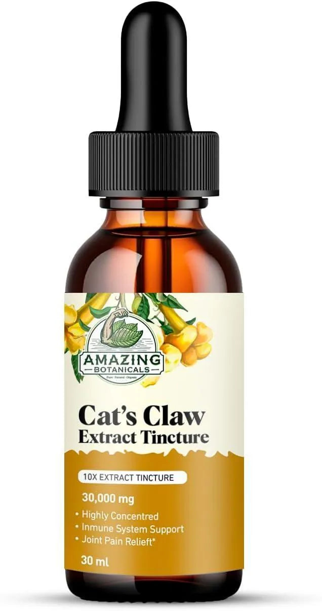 AMAZING BOTANICALS - Amazing Botanicals Cat’s Claw Tincture 30Ml. - The Red Vitamin MX - Suplementos Alimenticios - {{ shop.shopifyCountryName }}