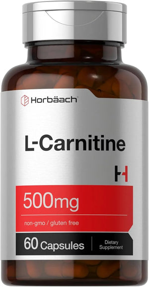 HORBAACH - Horbaach L Carnitine 500Mg. 60 Capsulas - The Red Vitamin MX - Suplementos Alimenticios - {{ shop.shopifyCountryName }}