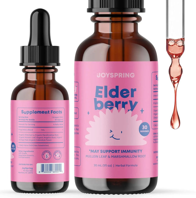 JOYSPRING - JoySpring Elderberry Syrup for Kids 30Ml. - The Red Vitamin MX - Suplementos Alimenticios - {{ shop.shopifyCountryName }}