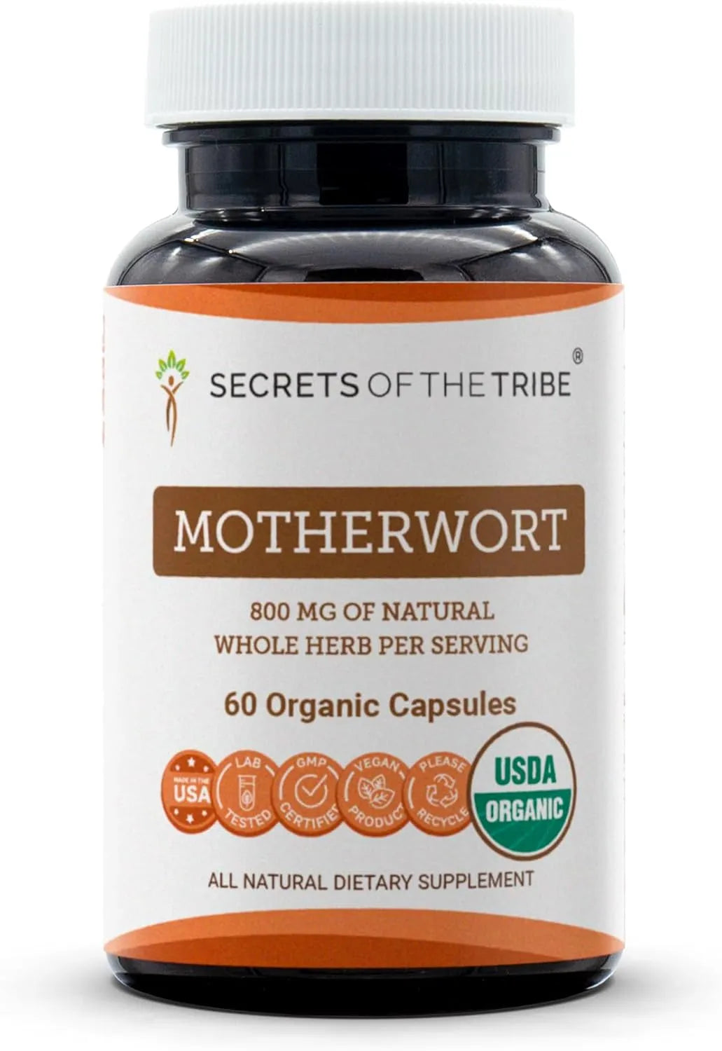 SECRETS OF THE TRIBE - Secrets of the Tribe Motherwort 800Mg. 60 Capsulas - The Red Vitamin MX - Suplementos Alimenticios - {{ shop.shopifyCountryName }}