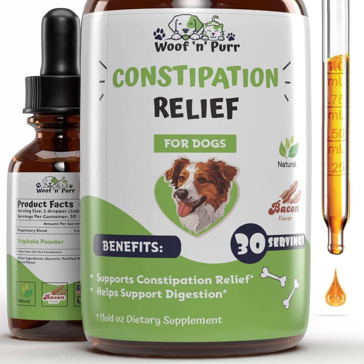 Woof 'n' Purr Constipation Relief for Dogs 1 Fl.Oz.