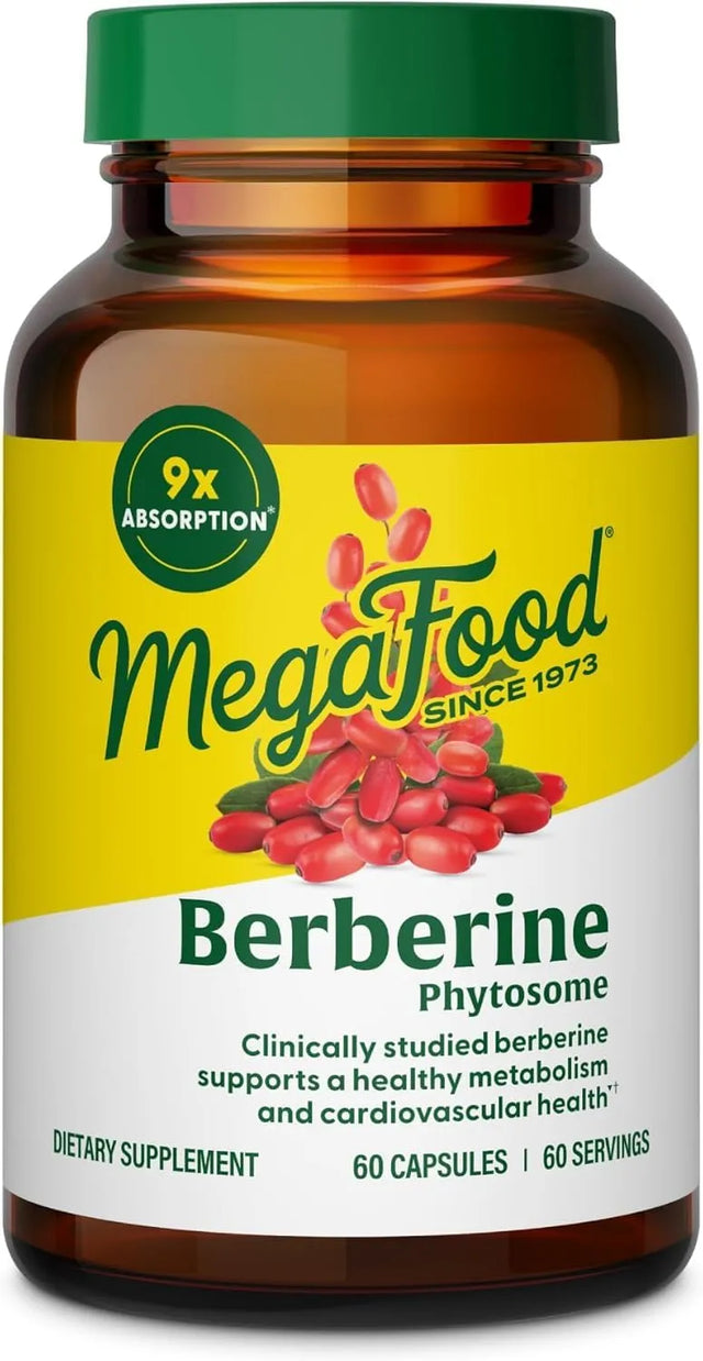 MEGAFOOD - MegaFood Berberine Phytosome 60 Capsulas - The Red Vitamin MX - Suplementos Alimenticios - {{ shop.shopifyCountryName }}