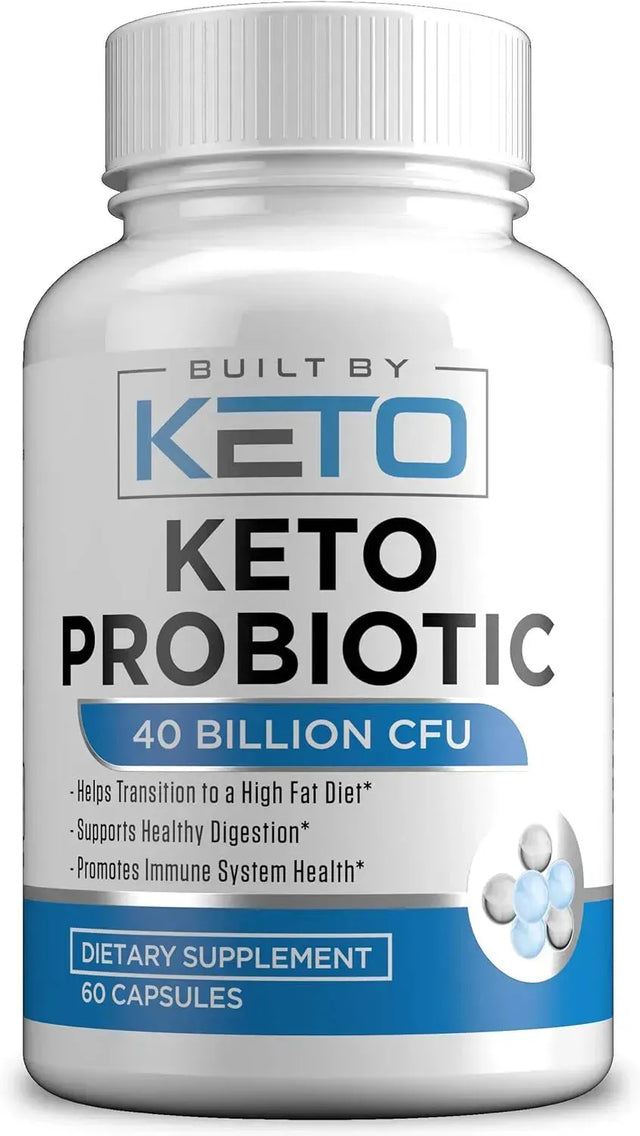 BUILT BY KETO - Built by Keto Probiotics with Prebiotic 60 Capsulas - The Red Vitamin MX - Suplementos Alimenticios - {{ shop.shopifyCountryName }}