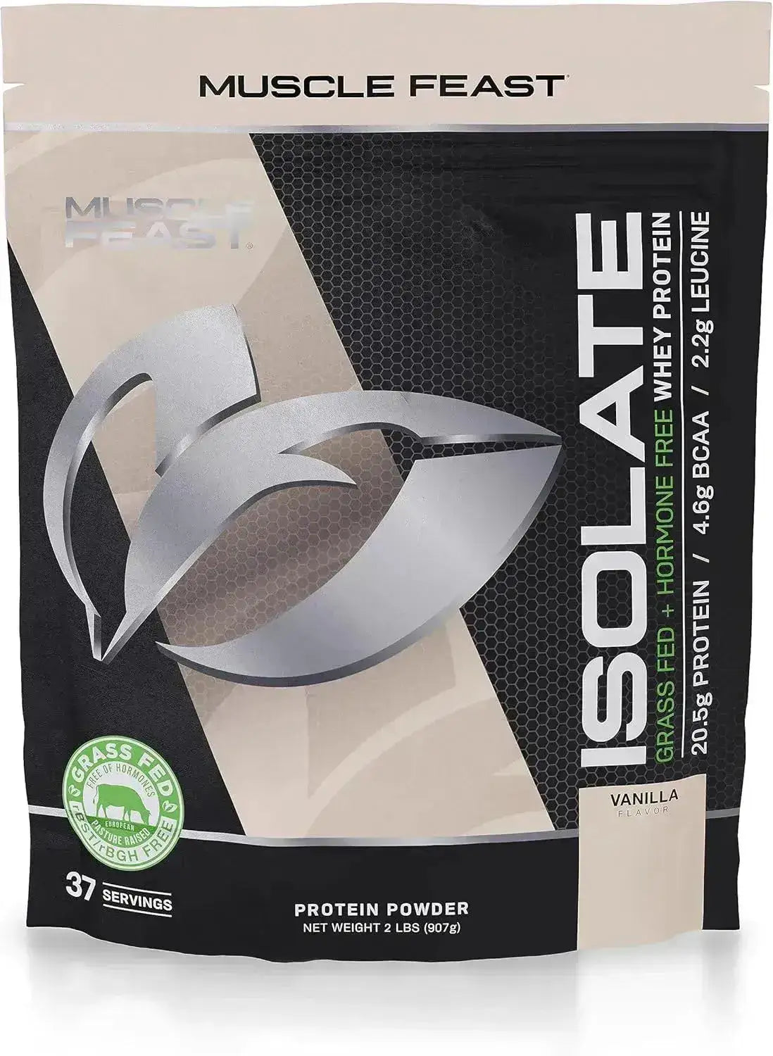 MUSCLE FEAST - Muscle Feast Grass-Fed Whey Protein Isolate Vanilla 907Gr. - The Red Vitamin MX - Suplementos Alimenticios - {{ shop.shopifyCountryName }}