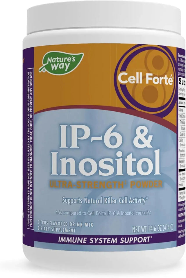 NATURE'S WAY - Nature's Way Cell Forté IP-6 & Inositol Powder 414Gr. - The Red Vitamin MX - Suplementos Alimenticios - {{ shop.shopifyCountryName }}